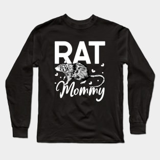 Rat lover - Rat Mommy Long Sleeve T-Shirt